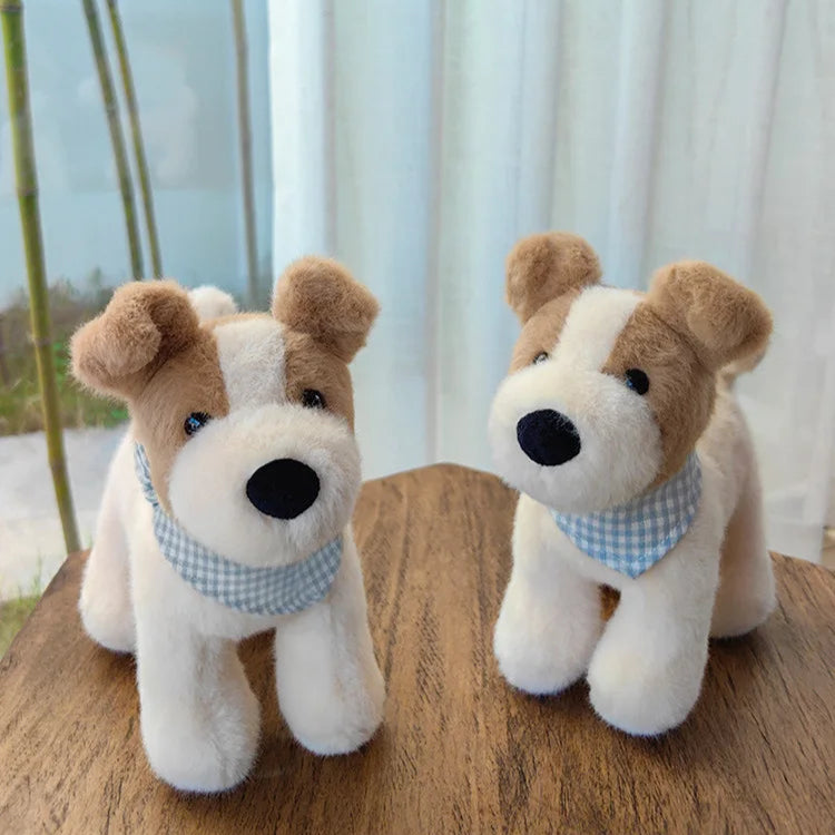 Wire Fox Terrier 8" Dog Stuffed Animal