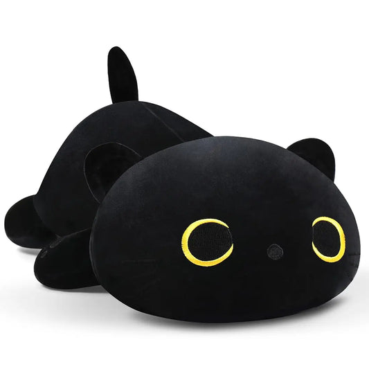 Sleepy Shadow the Black Cat