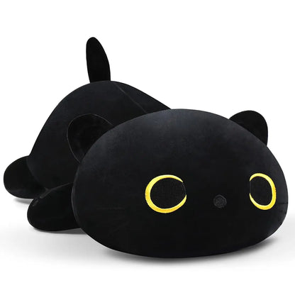 Sleepy Shadow the Black Cat