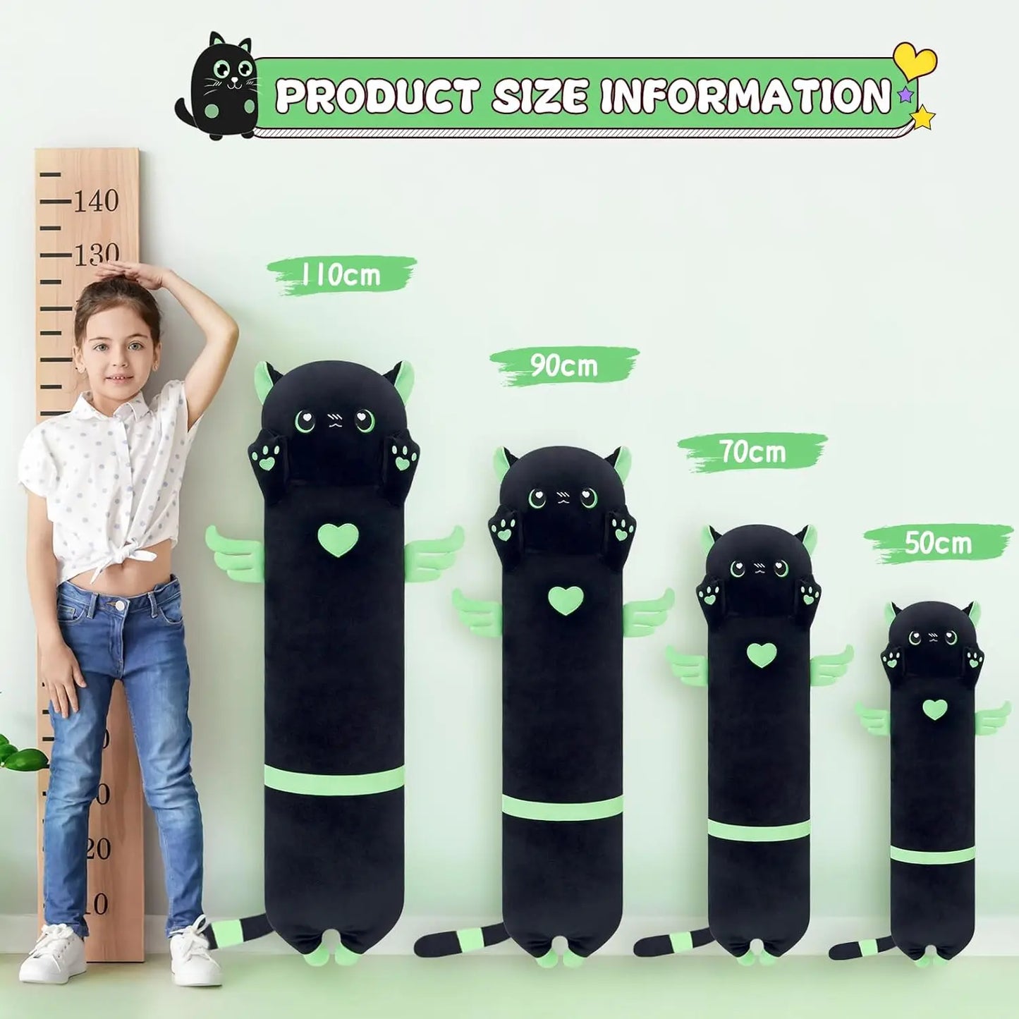 Luna the Long Cat Plushie