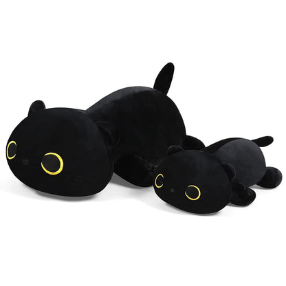 Sleepy Shadow the Black Cat