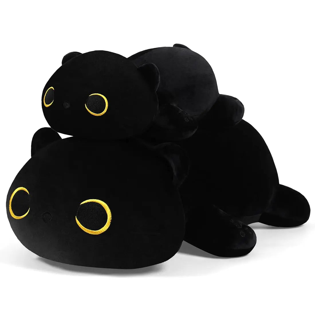 Sleepy Shadow the Black Cat