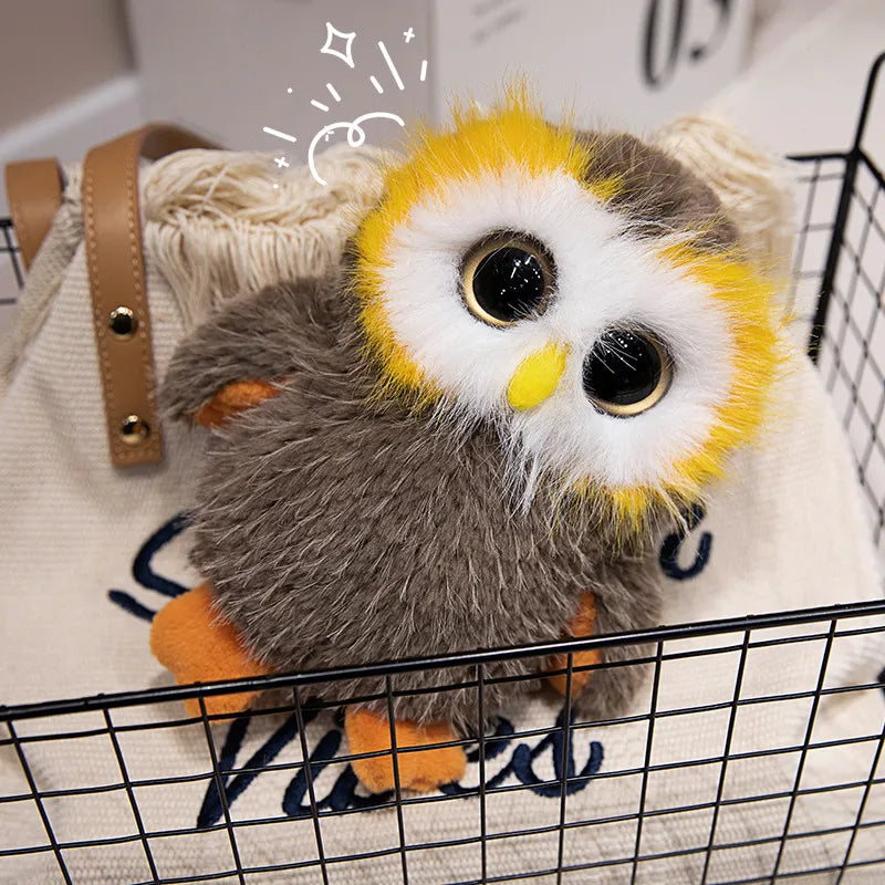Realistic Owl Plush Stuffed Animal