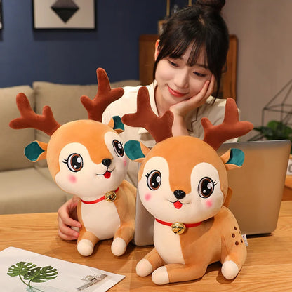 Happy & Sleepy Deer Plush