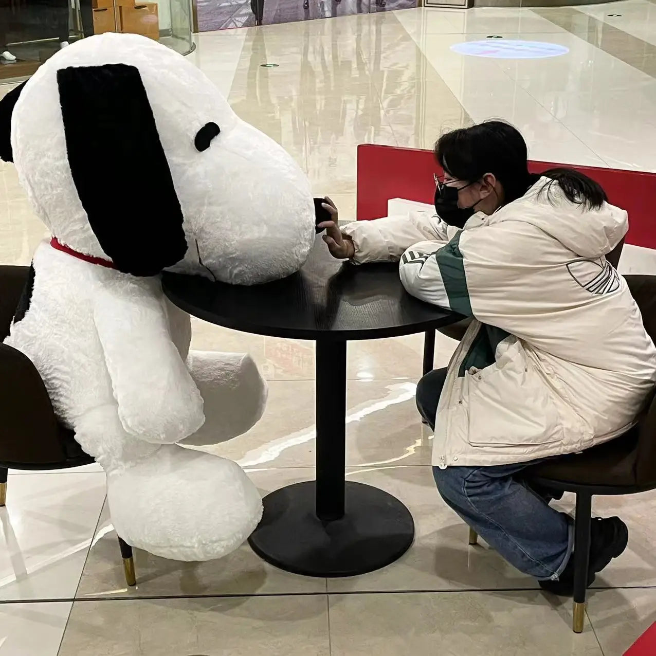 Snoopy Plush 24" Big White Dog
