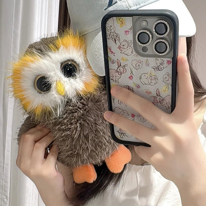 Realistic Owl Plush Stuffed Animal