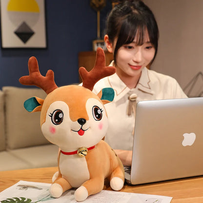 Happy & Sleepy Deer Plush