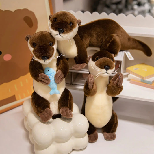 Cute 10" Otter Plush Stuffed Animal