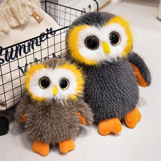 Realistic Owl Plush Stuffed Animal