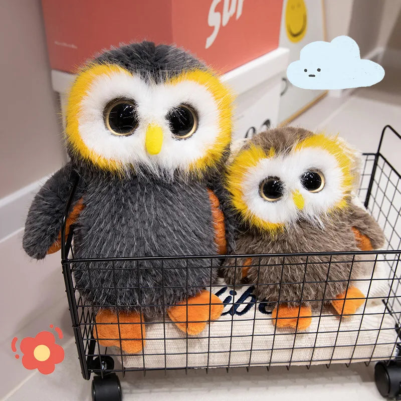 Realistic Owl Plush Stuffed Animal