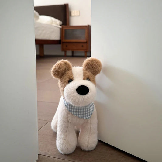 Wire Fox Terrier 8" Dog Stuffed Animal
