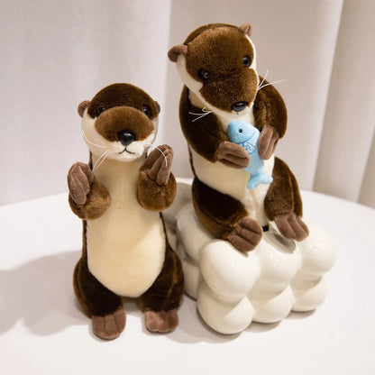 Cute 10" Otter Plush Stuffed Animal