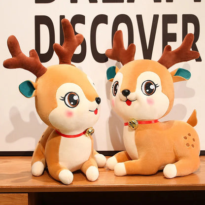 Happy & Sleepy Deer Plush