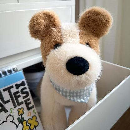 Wire Fox Terrier 8" Dog Stuffed Animal