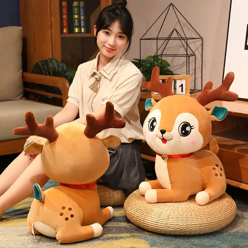 Happy & Sleepy Deer Plush