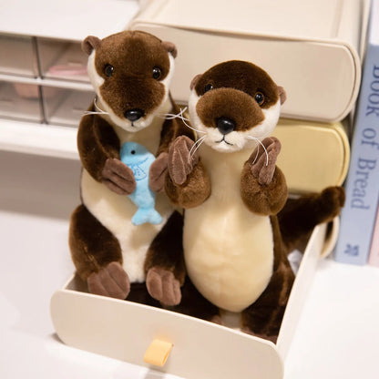 Cute 10" Otter Plush Stuffed Animal