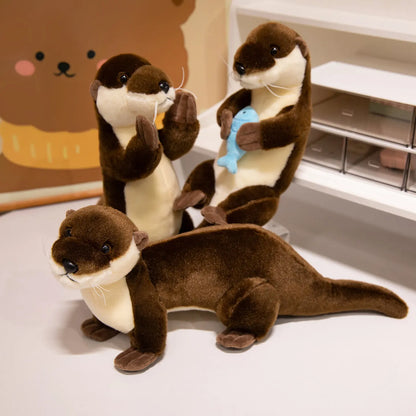 Cute 10" Otter Plush Stuffed Animal
