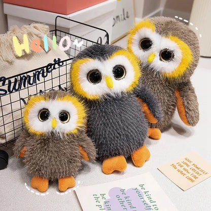 Realistic Owl Plush Stuffed Animal