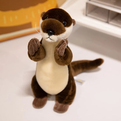 Cute 10" Otter Plush Stuffed Animal