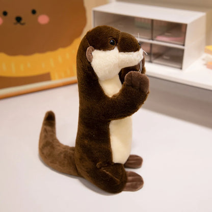 Cute 10" Otter Plush Stuffed Animal