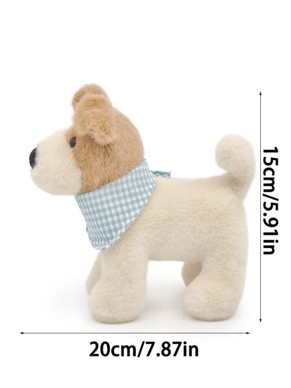 Wire Fox Terrier 8" Dog Stuffed Animal