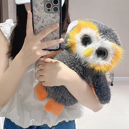 Realistic Owl Plush Stuffed Animal