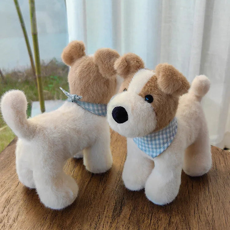 Wire Fox Terrier 8" Dog Stuffed Animal