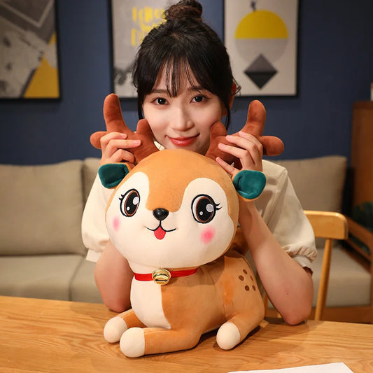 Happy & Sleepy Deer Plush