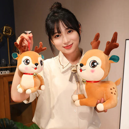 Happy & Sleepy Deer Plush