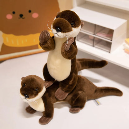 Cute 10" Otter Plush Stuffed Animal