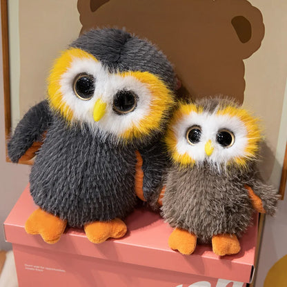 Realistic Owl Plush Stuffed Animal